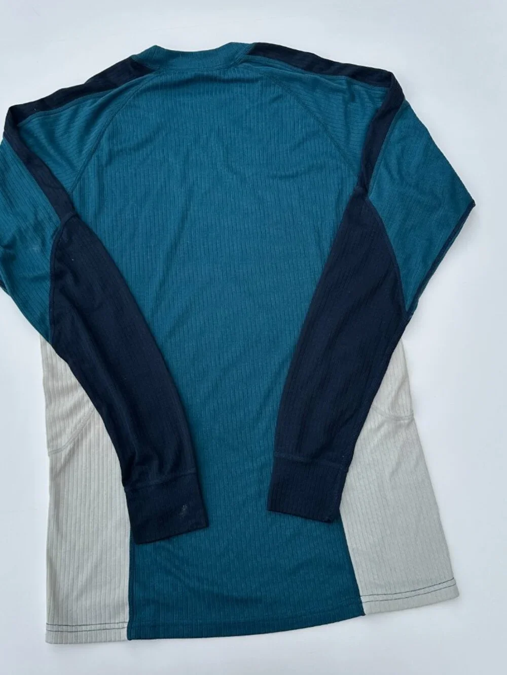 Craft Base Layer Set Mens M Blue Green Thermal Long Sleeve Top, Pants Athletic